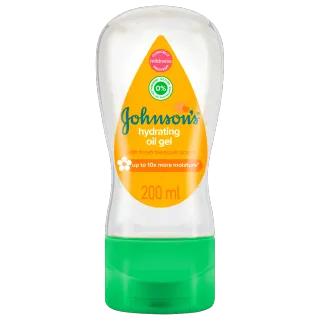 Johnson's Hydrating Baby Oil Gel, 200ml