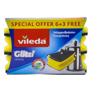 Vileda Glitzi Sponge 9 Pack