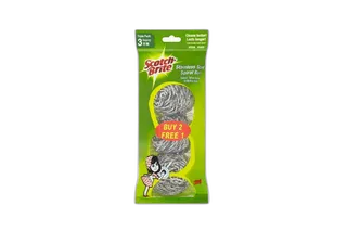 Scotch Brite Stainless Stl Metalic Spiral 3 Pack