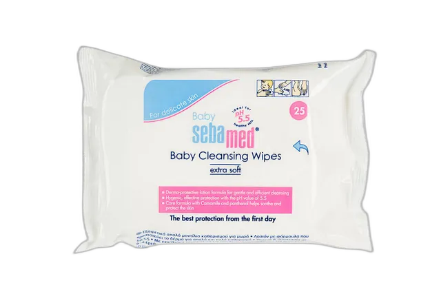 Sebamed Baby Wet Wipes 25s