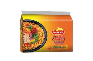 Lucky Me! Pancit Canton Sweet and Spicy Instant Noodle 60gm (multipack)