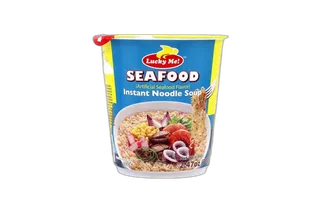 Lucky ME Supreme Big Bowl Cup Seafood Noodles, 70g
