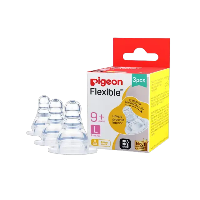 Pegion Silicon Nipple 3 pcs (L) Card