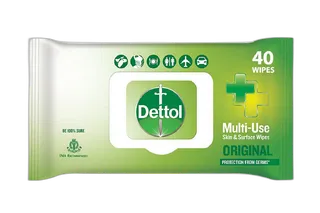Dettol Antibacterial Wipes 40s
