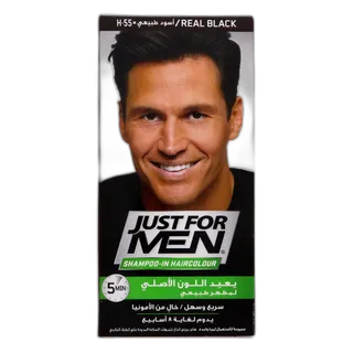 Just for Men Real Black H55 Hair Colour, 30ml