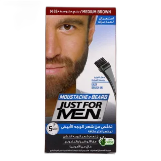 Just for Men Med Brown M35 Hair Gel, 30ml
