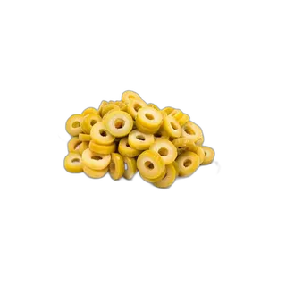 Deli Sliced Green Olives Spanish per kg