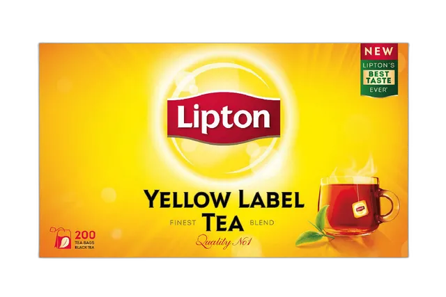 Lipton Yellow Label Tea Packets, 200g