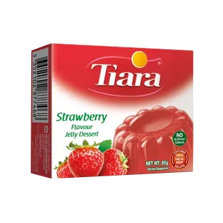 Tiara Strawberry Jelly 85 gm