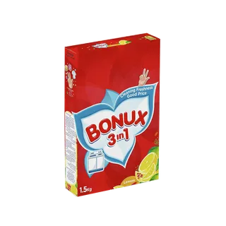 Bonux Detergent Powder Regular, 1.5kg