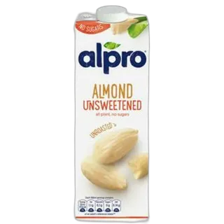 Alpro Drink Unroasted Almond Unsweetened, 1L