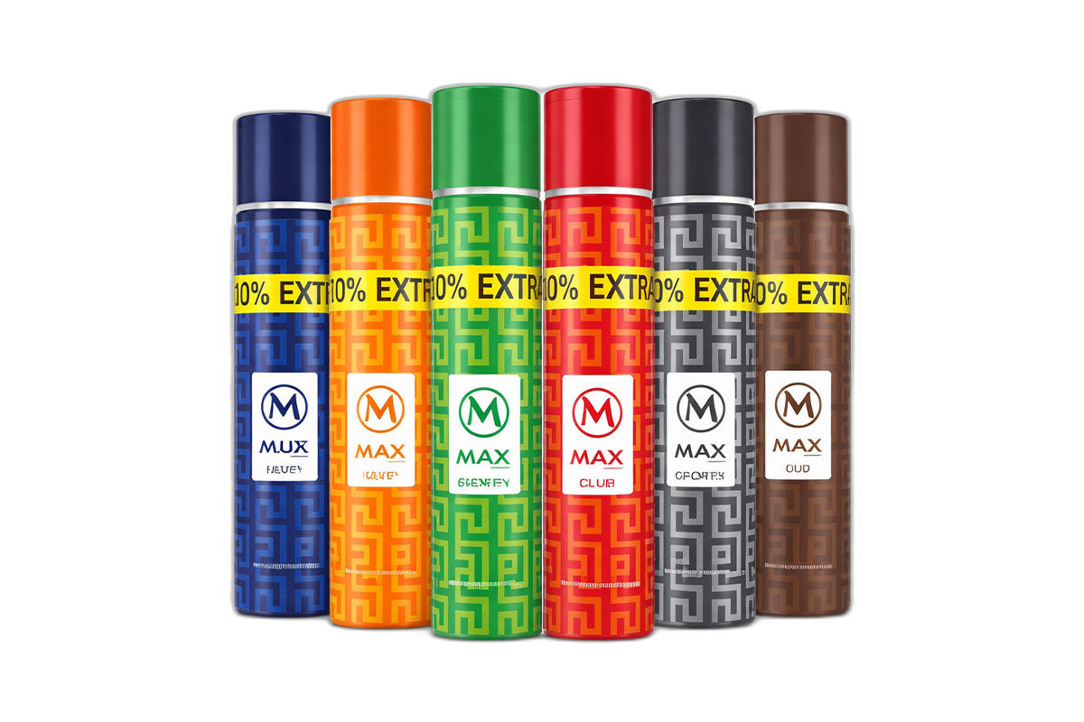 Max Body Spray 6 x, 75ml