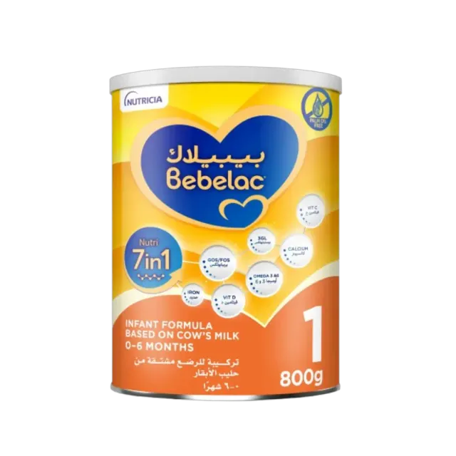 Bebelac Nutri 1 Infant Formula 7in1 0-6M, 400g