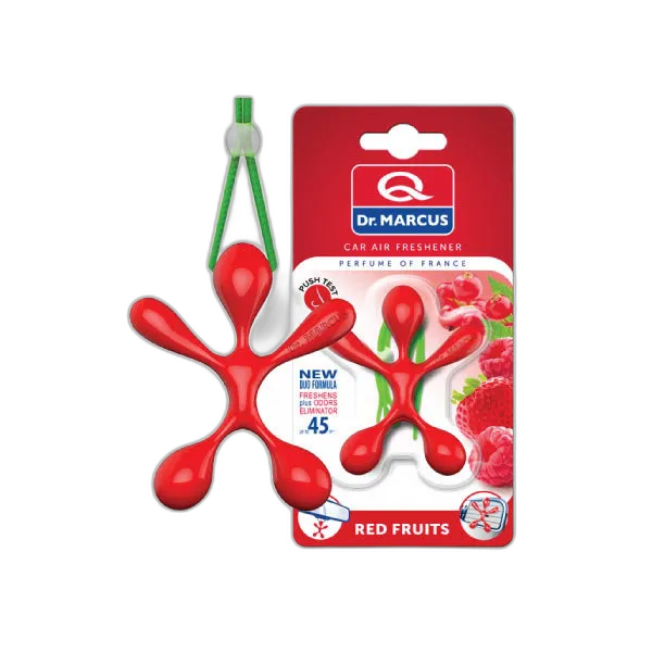Dr. Marcus Lucky Red Fruits Car Freshner