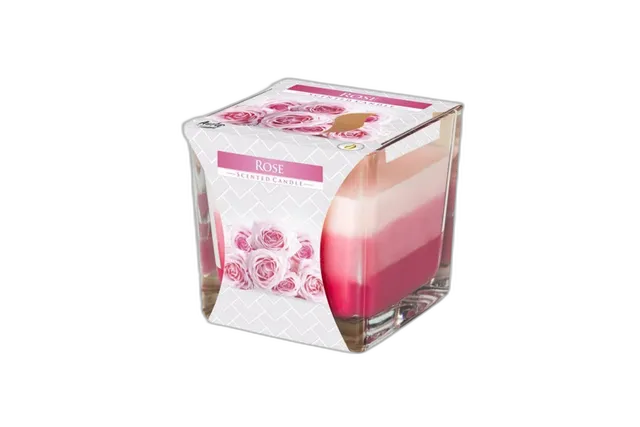 Aura 3 Colored Rose Scented Candle, 170g