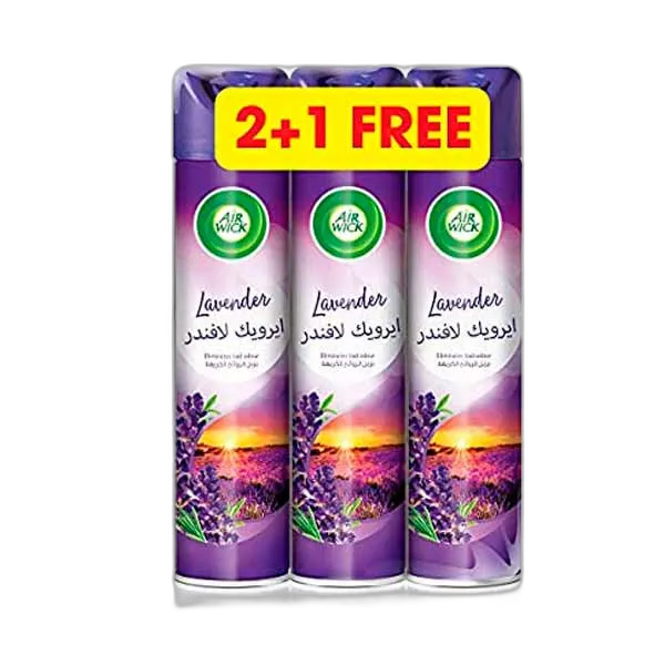 Airwick Aerosol Lavender Air Fresh 3 x, 300ml