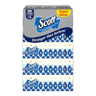 Scott Facial Tissue 2ply 5 x 140s