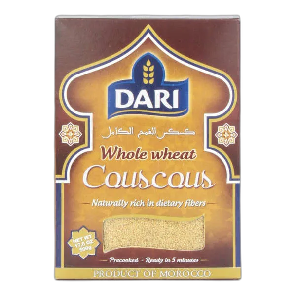 Basma Dari Whole Wheat Couscous, 500g