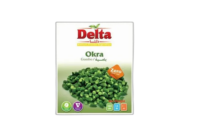 Delta Frozen Zero Okra, 400g