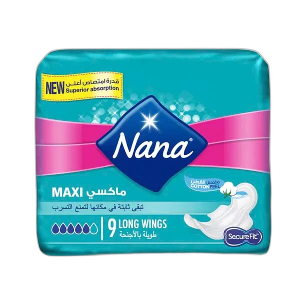 نانا ماكسي سوبر بالأجنحة 60 عبوة