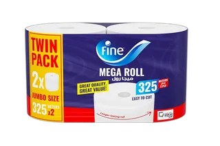 فاين (ب) رولز جامبو 1 طبقة 150 x 20 سم 2 عبوة