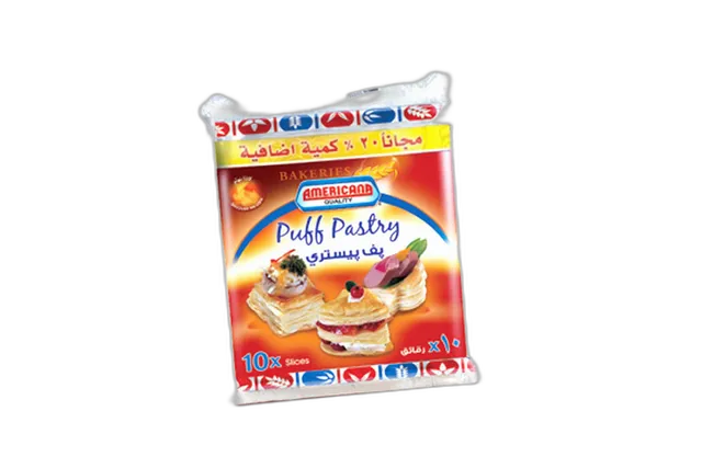 Americana Puff Pastry Slices, 450g