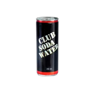 Club Soda Water Can, 250ml