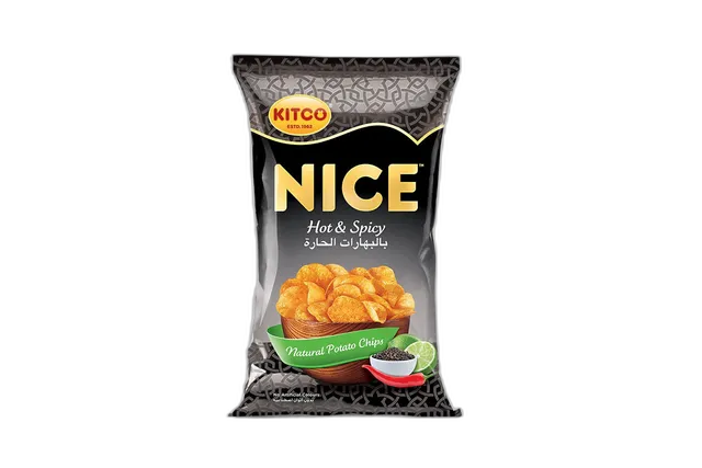 Kitco Nice Hot and Spicy Chips, 45g