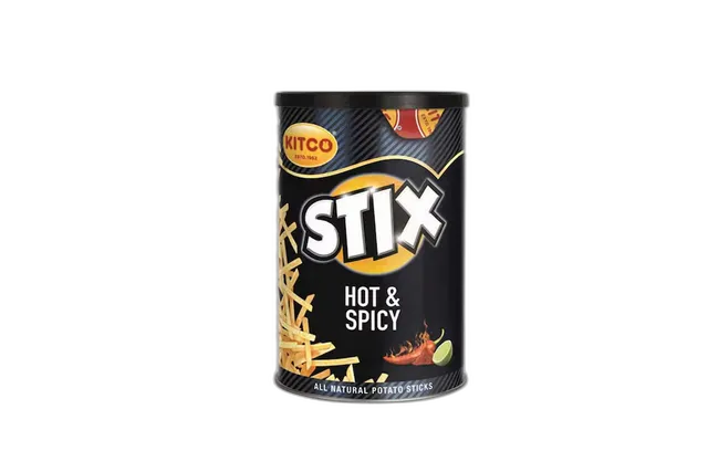 Kitco Potato Stix Hot and Spicy, 45g