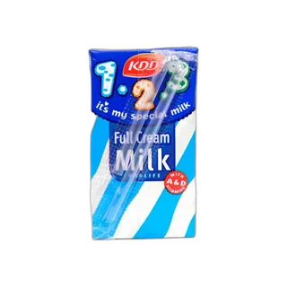 Kdd Long Life Full Cream Milk 6 x, 125ml