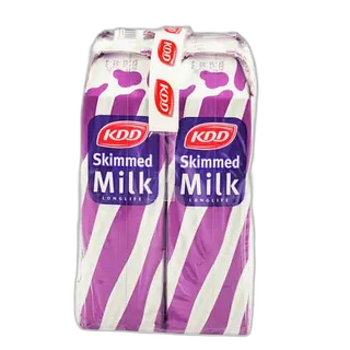 Kdd Long Life Skimmed Milk, 1L*4 Pack