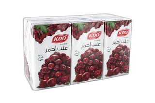 عصير كي دي دي عنب وردي 6 x 250 مل