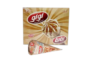 كي دي دي آيس كريم لولو فانيليا / نوغات 6 x 100 مل