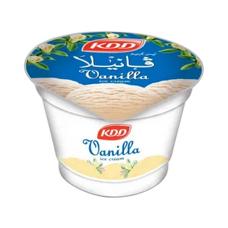 Kdd Ice Cream Cup Vanilla 100 ml
