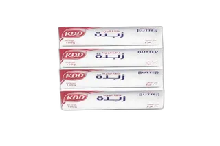 زبدة كي دي دي 4 x 100 جم