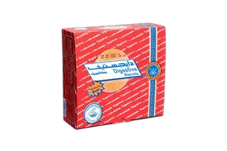 بسكويت دايجستيف من شركة كي اف ام 24 x 25 جم