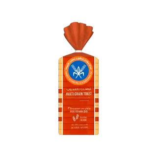 Kfm Brown Grain Toast with Vitamin D, 450g
