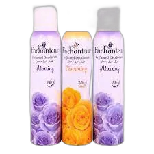 Enchanteur Body Mist Assorted 3 x, 75ml
