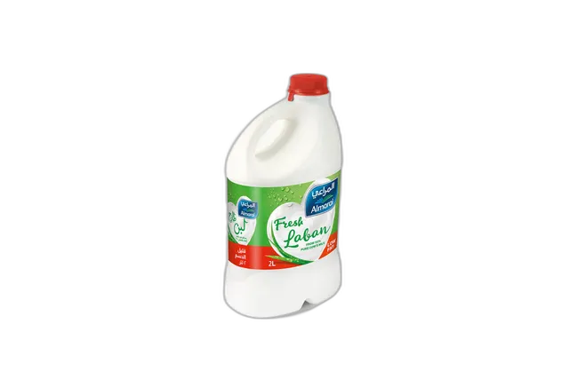 لبن طازج 2 لتر