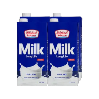 KD Cow Long Life FF Milk, 1L*4 Pack