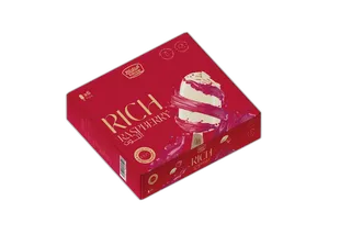 Kdcow Rich Ice Cream Raspberry 6 x 100 ml
