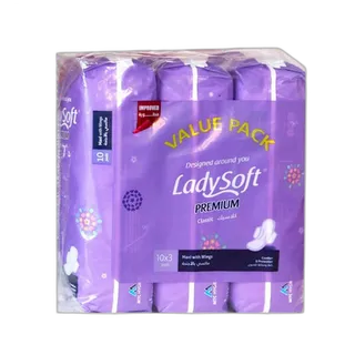 Ladysoft Maxi With Wings 3x10pcs