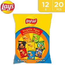 ليز متنوعة 20 x 11 جم