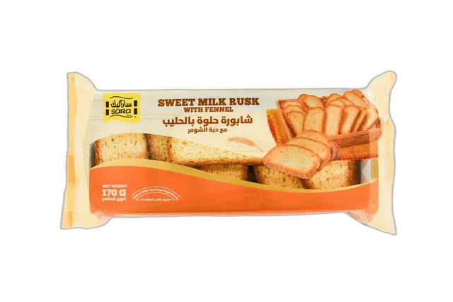 Sara Cake Sweet Milk Rusk With Fennel