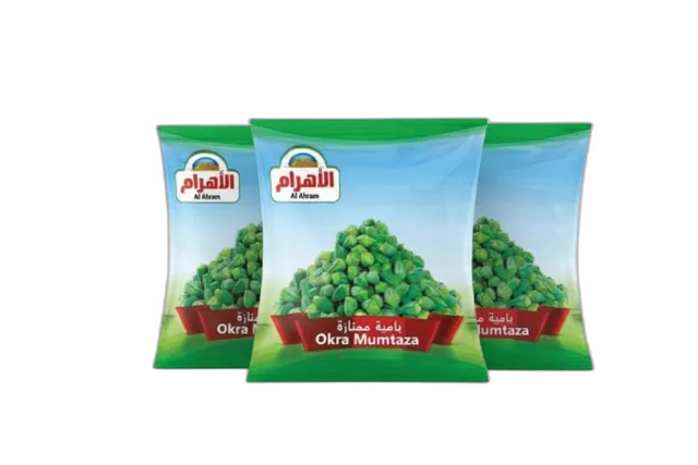 الاهرام بامية ممتازة مجمدة 400 جم
