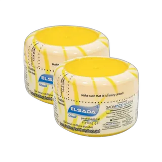 Elsada Hair Gel Yellow 2 x, 100ml (2 Pack)