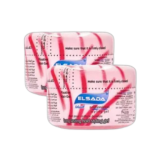 Elsada Hair Gel Pink 2 x, 100ml (2 Pack)