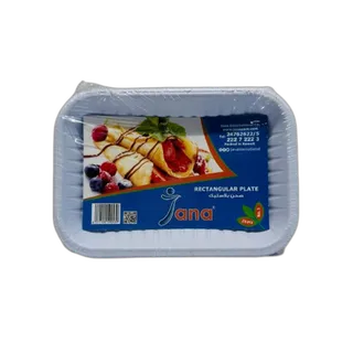 Jana Rectangle Plate 25 Pack No.1