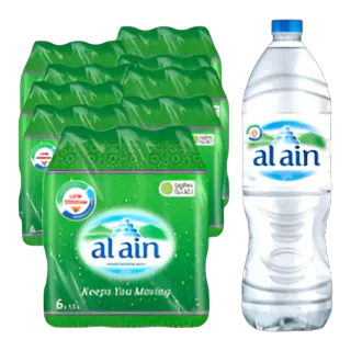 Al Ain Bottled Drinking Water, 6x1.5L