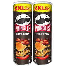 Pringles Hot & Spicy 2 x, 200g + Shahid